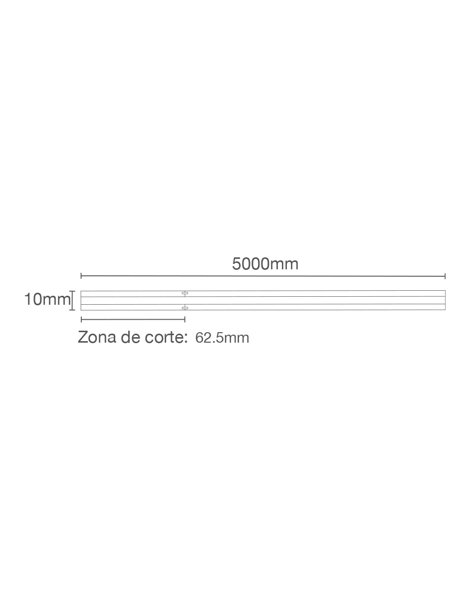 Tira LED COB INTERIORES 15W/M 3000K IP20